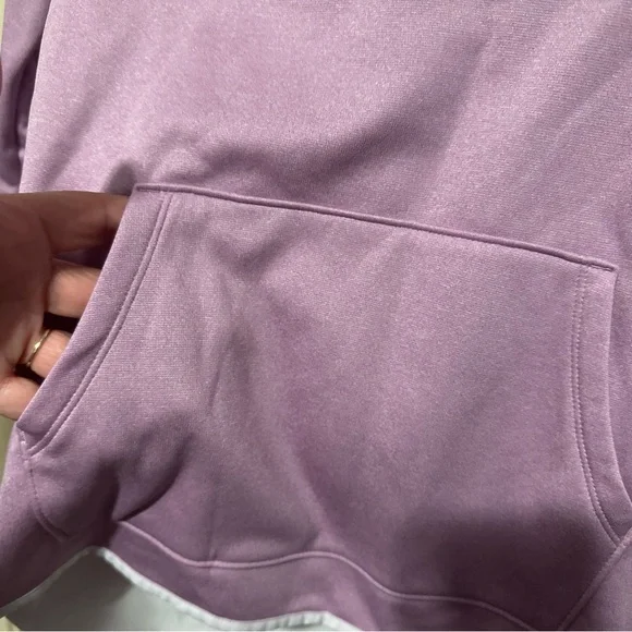 Under Armour Hoodie Glitter Logo Pullover Purple Girls Youth Large NWT - Picture 8 of 8